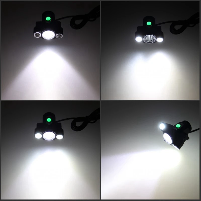 T6 Led Bicycle Lamp Torch Rechargeable Head Light Accessories Outdoor | Спорт и развлечения