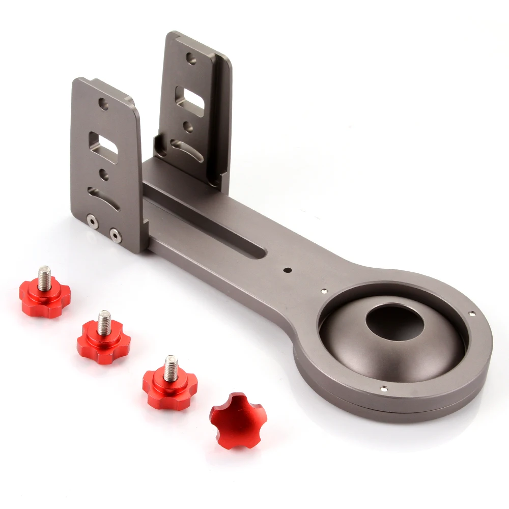 Адаптер чаши 65 мм 75 для крана камеры Зажимная головка HDV DSLR Rig Canon 5D2 5D3|75mm bowl adapter|bowl