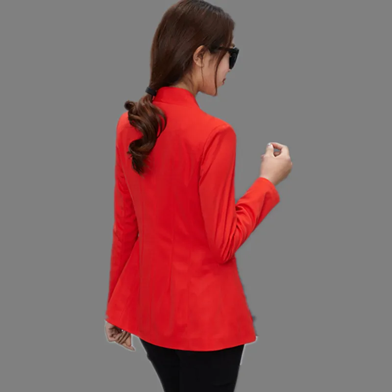 Новинка 2017 Женский блейзер в официальном стиле куртки на три сезона женский