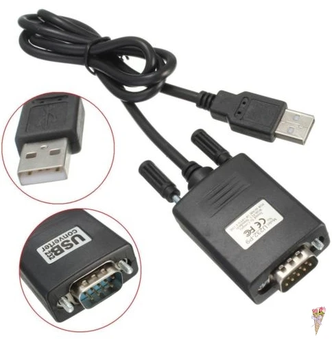 Преобразователь кабеля Fahion RS232 Serial на USB 2 0 PL2303 для Win 7 8 10 PR | Компьютеры и офис