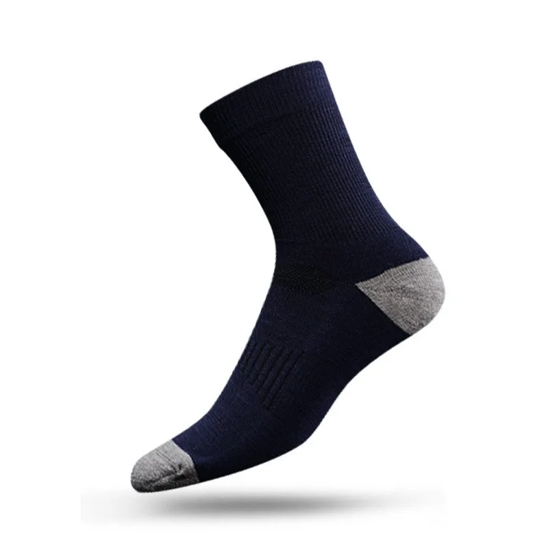 navyblue for men 3 пары, высокое качество, австралийская мериносовая шерсть, толстые носки для мужчин и женщин, Зимние Повседневные теплые носки - Цвет: navyblue for men