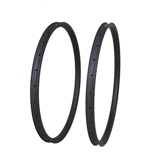 Китайские 29er mtb без втулки/без копыта обода/одна пара полностью углеродный обода