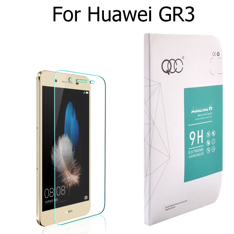 Защитная пленка из закаленного стекла для Huawei GR3 TAG-L21 премиум-класса 2.5D |