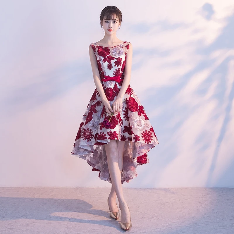 Сексуальное платье в китайском стиле женское тонкое вечернее длинное Ципао