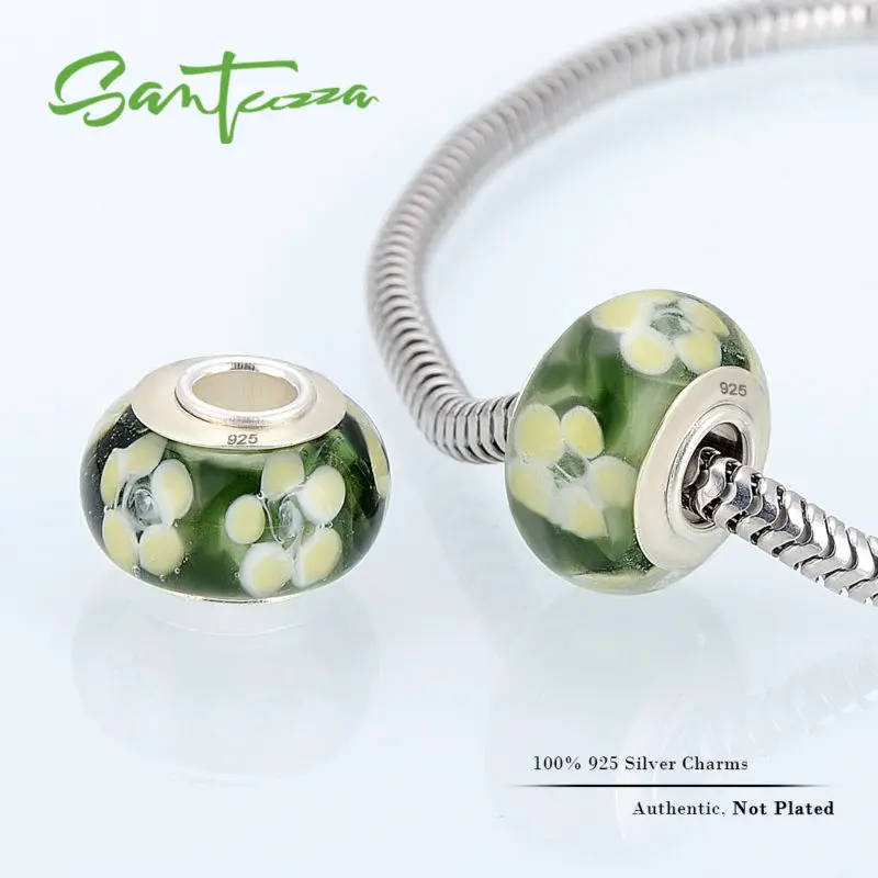 Бусины из муранского стекла очаровательные подходят для браслета рукоделия