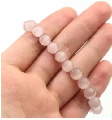 2019 новый натуральный цветной опал браслет кошачьи глаза Женская бижутерия