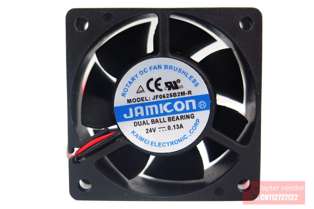 Охлаждающий вентилятор JAMICON 6025 6 см jf0625b2m r 24v 0.13a|cooling fan|24v cooling fancooling fan |