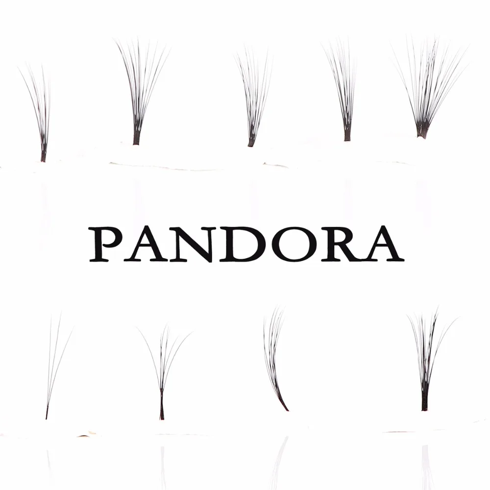 Профессиональные объемные ресницы Pandora Lash Extensions 3D 5D 7D 9D 11D (цветущие в течение