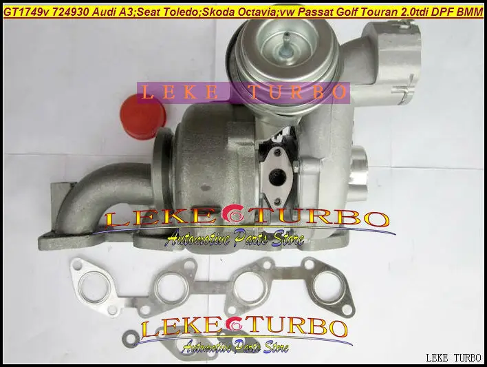 GT1749V 724930 724930-0006 03G253010J 03G253014H 03G253019A турбо для AUDI A3 Seat VW Passat Golf Touran AZV BMM BKD 2.0L |