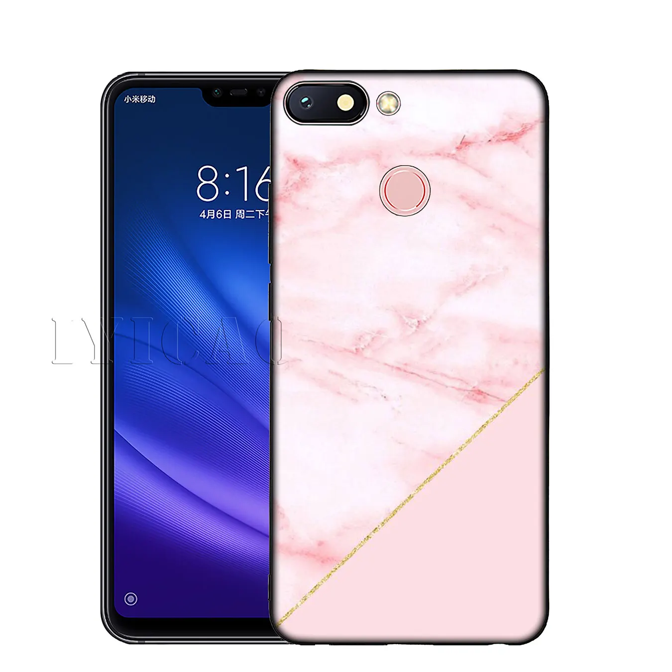 IYICAO розовый мрамор Новинка Fundas Мягкий силиконовый чехол для телефона Xiaomi Mi 9 SE 9T CC9