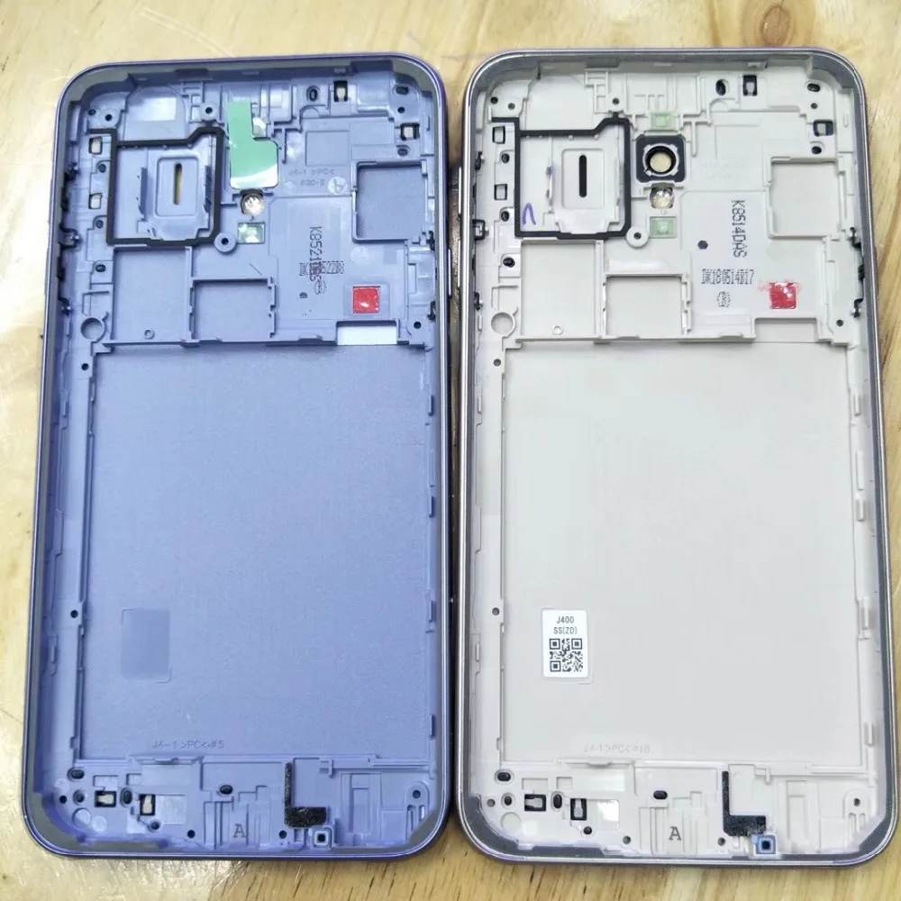 Для Samsung Galaxy J4 2018 SM J400F J400 оригинальная фоторамка задняя крышка корпуса с задней
