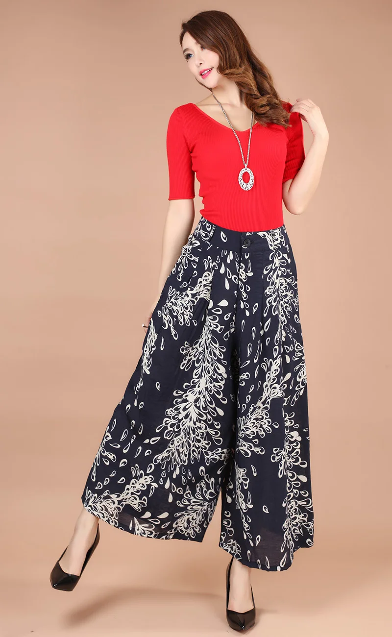 2020 размера плюс летнее платье для женщин с цветочным принтом Pattern широкую ногу