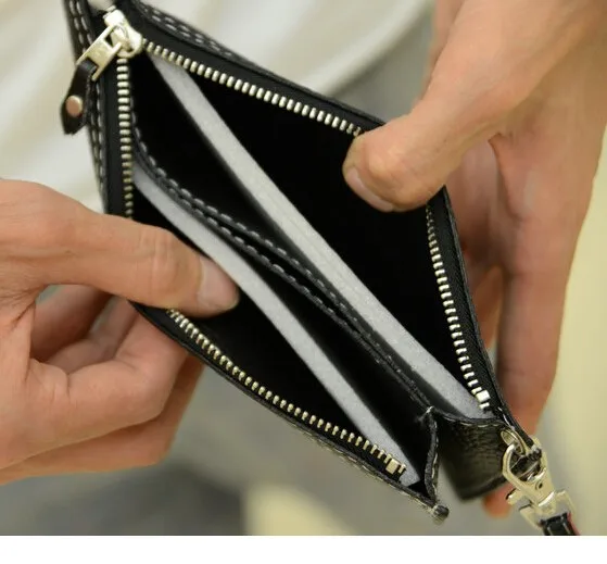 Модная сумка мужской бумажник маленький кошелек ручная мужские портативные