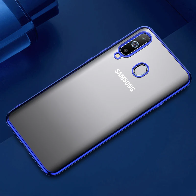 Чехол для Samsung A7 A6 A9 A8 J4 J8 J6 Plus 2018 A750 A3 A5 2017 A520 DropProof покрытие прозрачный мягкий TPU