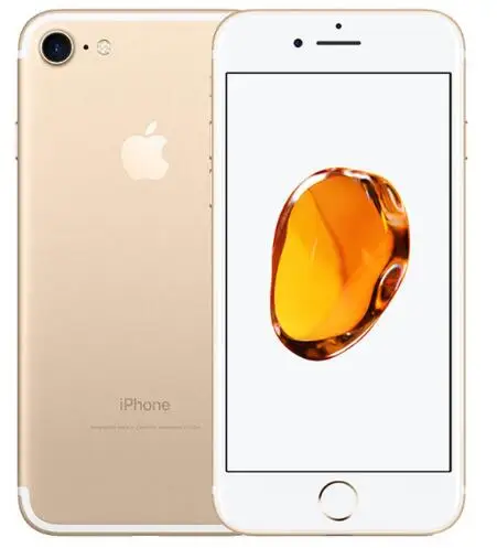 iphone 7 Gold Разблокированный Apple iPhone 7 четырехъядерный 4,7 дюймов 12,0 МП камера 4G LTE мобильный телефон отпечаток пальца Touch ID б/у телефон - Цвет: iphone 7 Gold