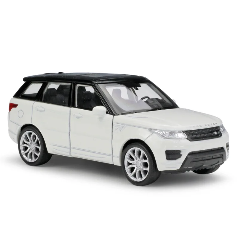 White 1:36 Welly Range Rover Sport SUV сплав игрушки тянуть назад литья под давлением модель автомобиля - Цвет: White