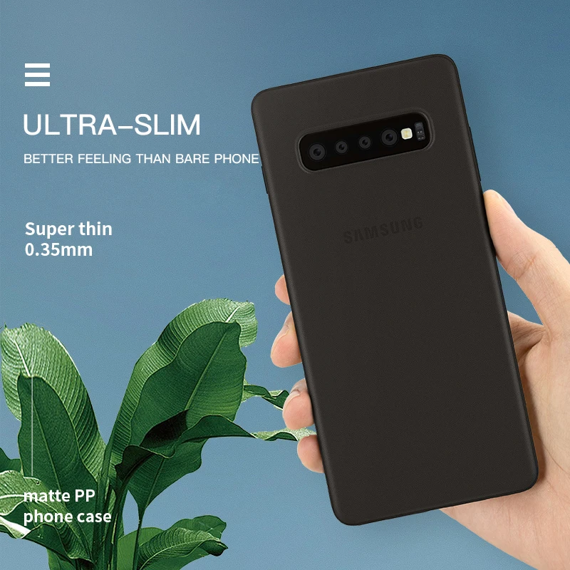 Gurioo роскошный Ультратонкий матовый прозрачный мягкий чехол для samsung S10 S10E S9 S8 Plus