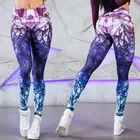 Женские Штаны Для Йоги, компрессионные эластичные спортивные Леггинсы для фитнеса, спортивная одежда для бега для девочек, женские тренировочные брюки