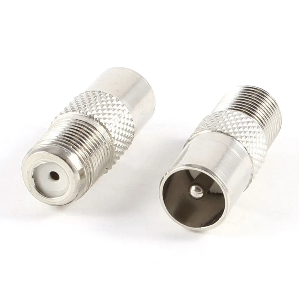 10 шт. адаптер F TV jack pin к IEC PAL DVB T разъем коаксиальный разъем|connector iphone|pin talentconnectors