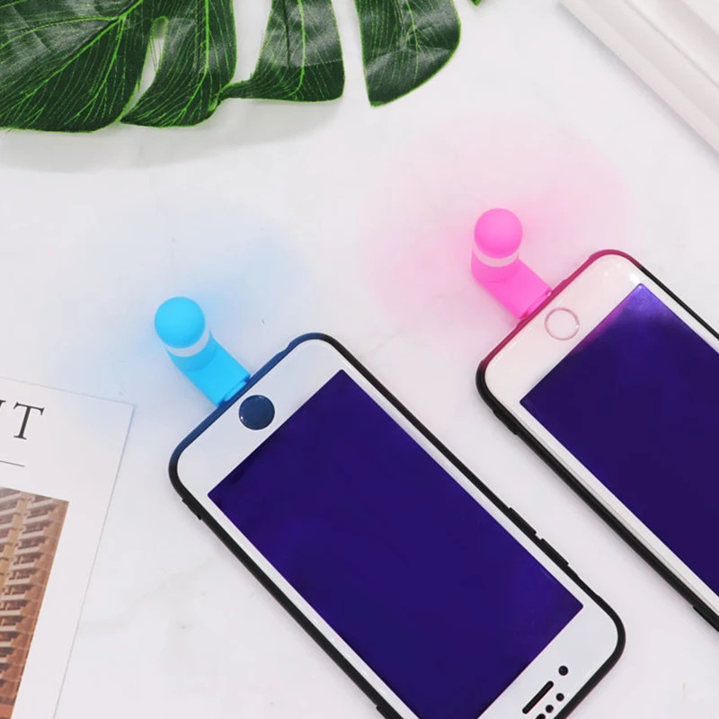 Мини 2/3 в 1 портативный Micro USB вентилятор тип-c телефонные вентиляторы для iPhone 5 6S 7 Plus 8 X XS XR вентилятор для samsung htc Android OTG телефонов