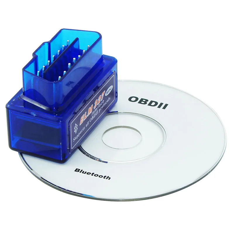 Супер Мини ELM327 цифровой Bluetooth V2.1 OBD2 автомобильный диагностический инструмент ELM