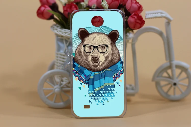 Красочный Узор Красочные животных чехол с рисунком из ТПУ аналого-цифровой