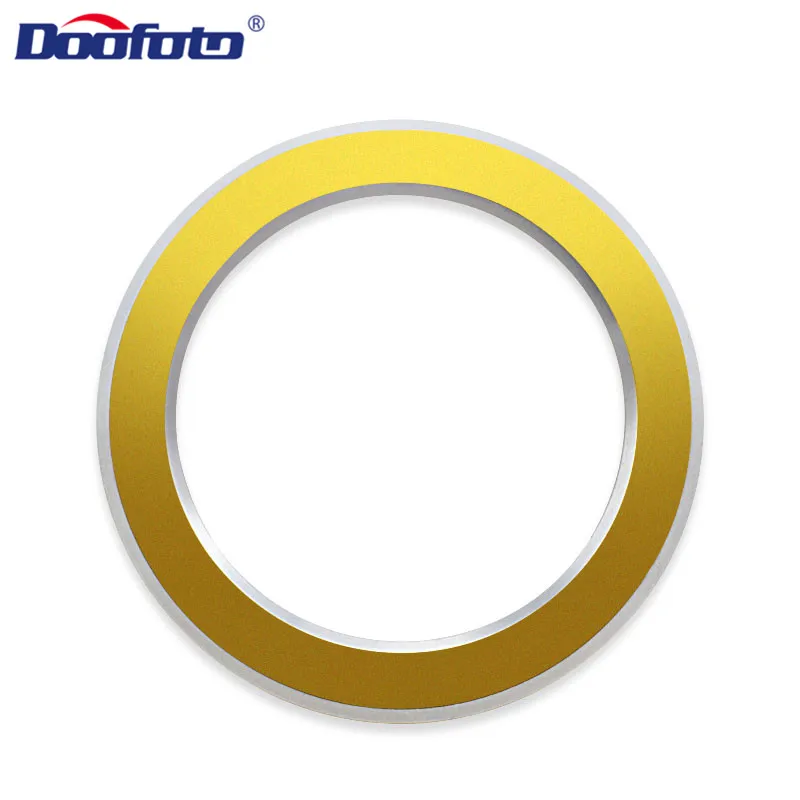 Start Ring Gold Автомобильные наклейки Doofoto для Mercedes Benz AMG A GLC260 C200L GLA CLA GL Class W176 W246 W205 X253 X156 C117 аксессуары для стайлинга автомобилей - Название цвета: Start Ring Gold