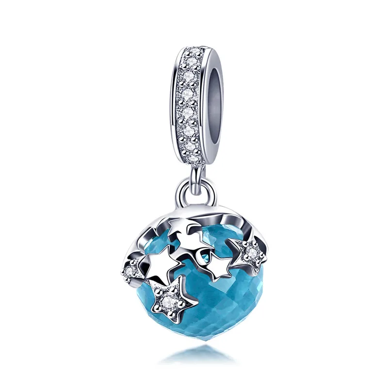Подходит для браслета Pandora, серебро, 925, милый циркон, попугай, Kingfisher, амулеты CZ, единорог, пчела, велосипед, бусины для изготовления ювелирных изделий - Окраска металла: ba029