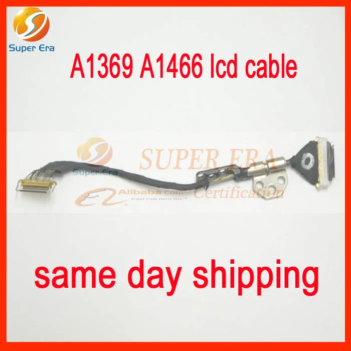 A1369 ЖК-дисплей LED LVDS экран гибкий кабель для Apple Macbook Air A1466 ЖК-экран с петлей 2010-2015year