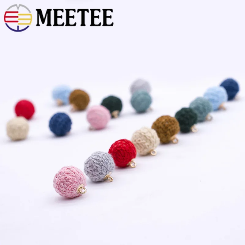 Meetee 10/30 шт. 15 мм простые красивые Закрытая рубашка пуговицы сделай сам Серьги