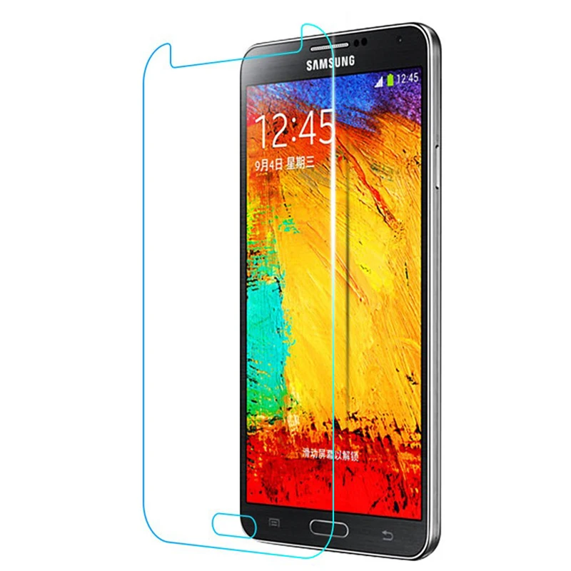 Закаленное стекло 9H 0 3 мм 2.5D Arc для Samsung Galaxy S6 S5 S4 S3 S2 Note 5 4 2 Взрывозащищенная защита