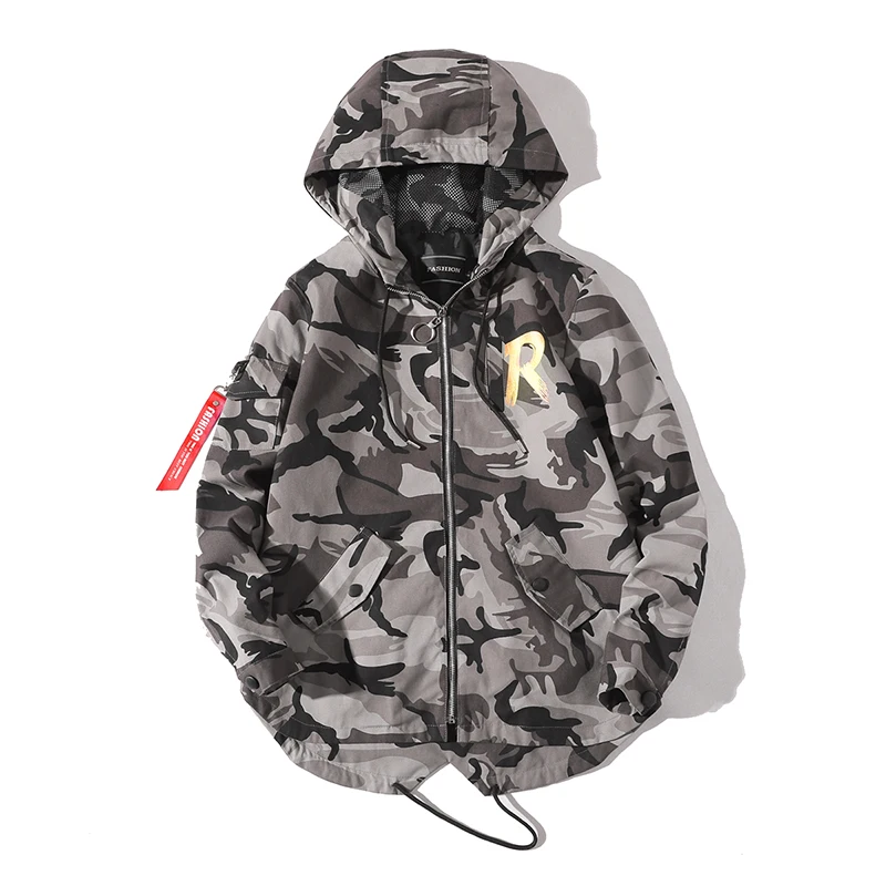 Мужская куртка с капюшоном в стиле хип-хоп черная куртка-бомбер модель LBZ131 2019 |