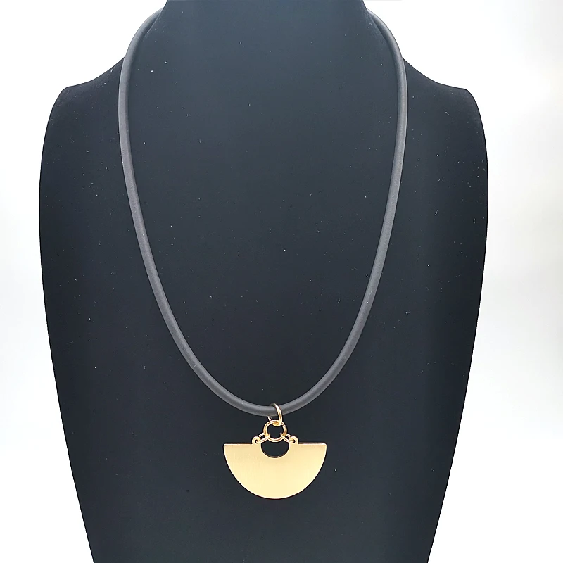 YD&ampYDBZ Simple Pendant Necklace For Women 2019 New Silver Color Rose Gold Pendants Chokers Gothic Jewelry Festival Gift | Украшения и