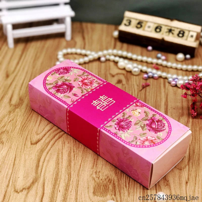 100 шт. подарочные коробки для конфет с цветочным узором | Дом и сад