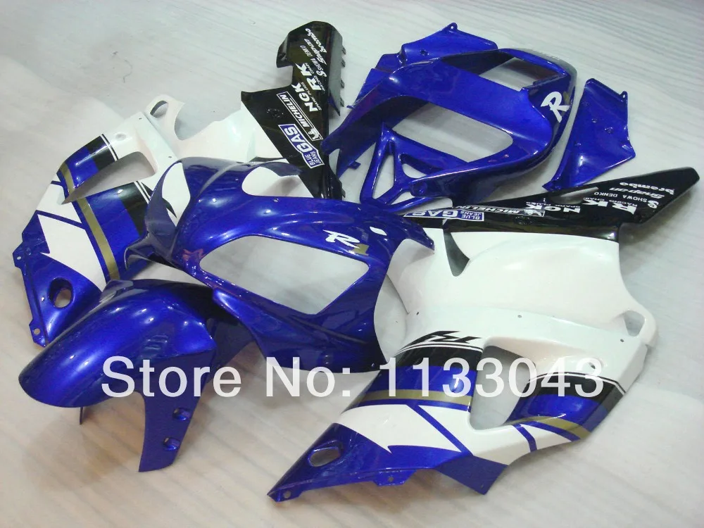 

7Gifts+ Compression fairings for YAMAHA YZF R1 98 99 blue white black YZF-R1 98-99 YZF1000 R1 98 99 YZF R1 1998 1999 ABS fairing