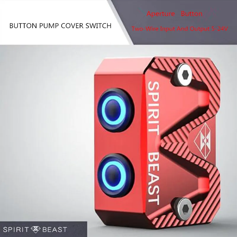 SPIRIT BEAST мотоциклетные Переключатели Переключатель дополнительной фары Модификация многофункциональное водонепроницаемое освещение двигателя фары аксессуары