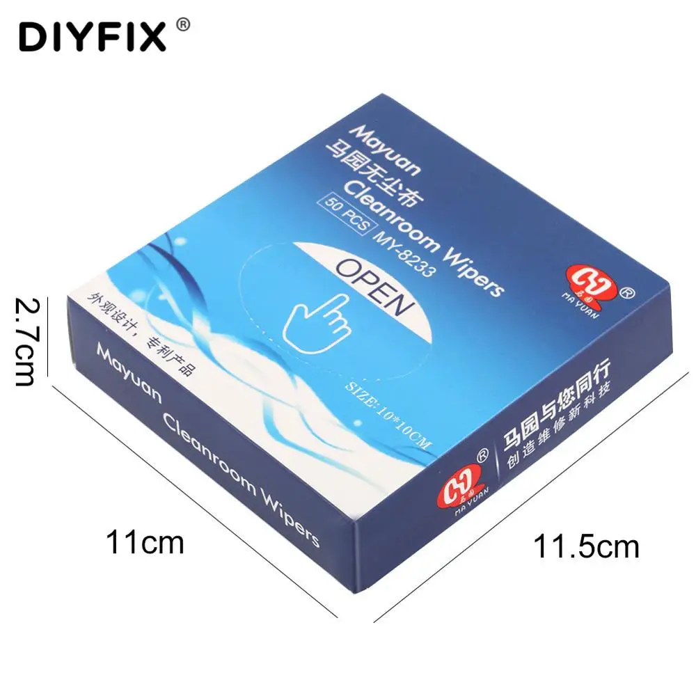 Стеклоочистители DIYFIX для мягкой чистки помещений 50 шт. инструмент Чистки ЖК