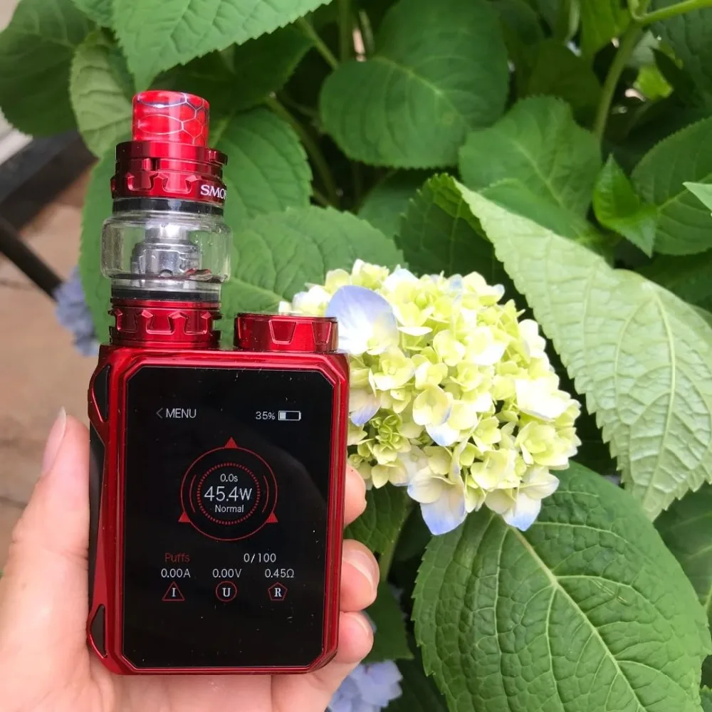 SMOK G PRIV Baby роскошное издание 85 Вт Mod с 4 5 мл TFV12 Prince танк электронная сигарета