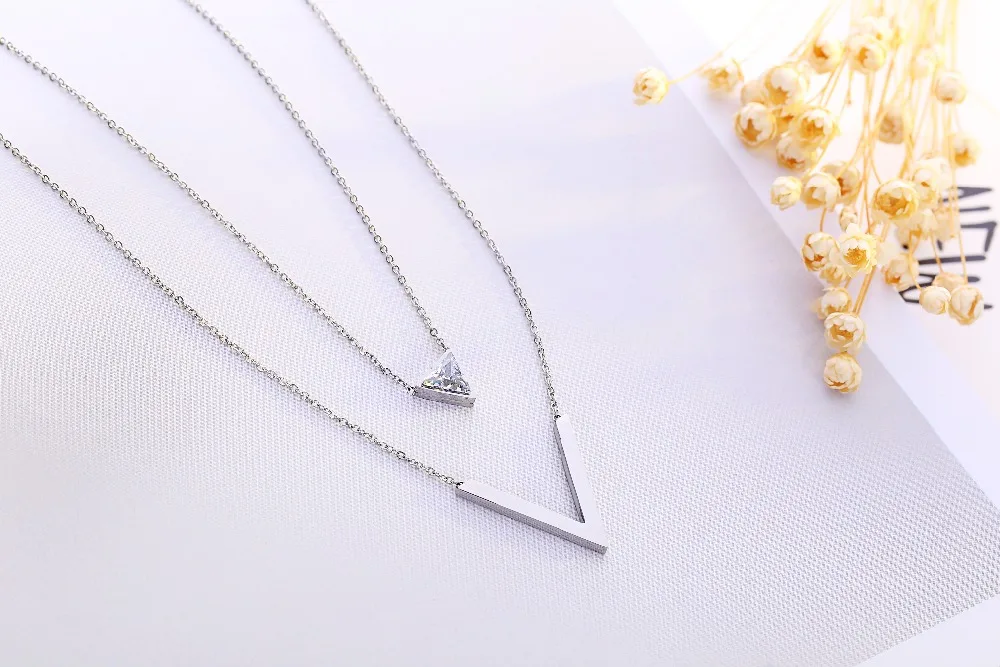 2018 модные ювелирные изделия Чокер полые звезда V циркон ожерелья Bijoux Femme