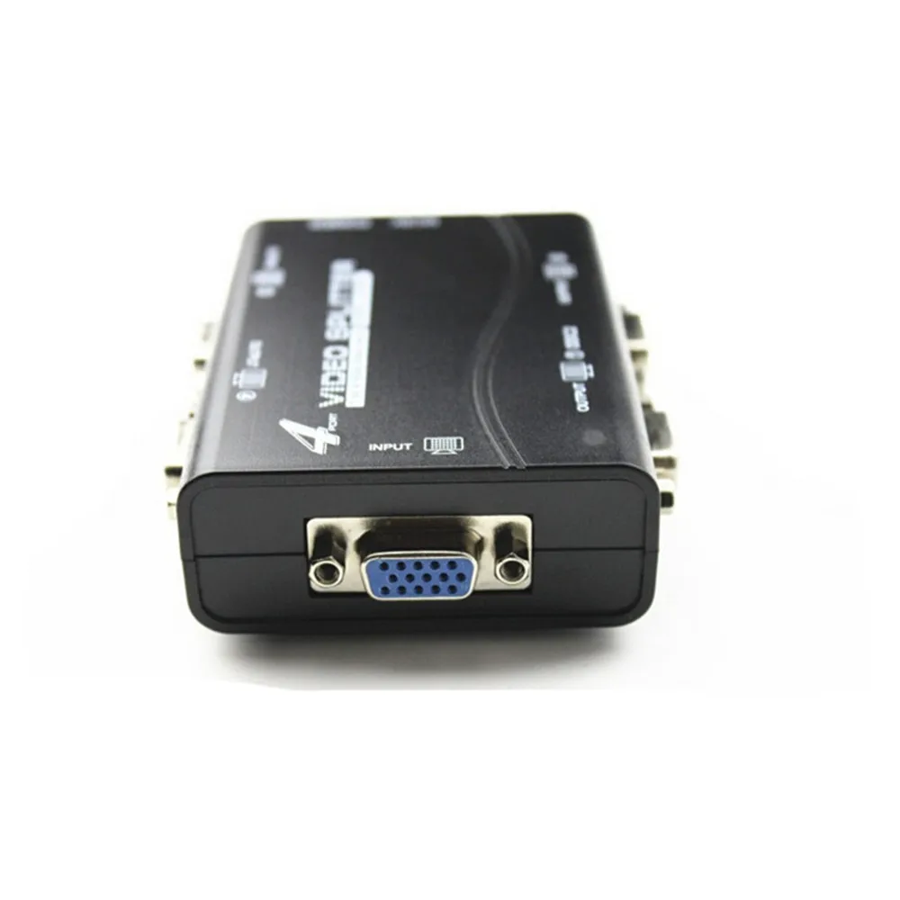 Новое поступление Fengru VGA Video Splitter Дубликатор 1-в-4-из 250 мГц устройства cascadedable