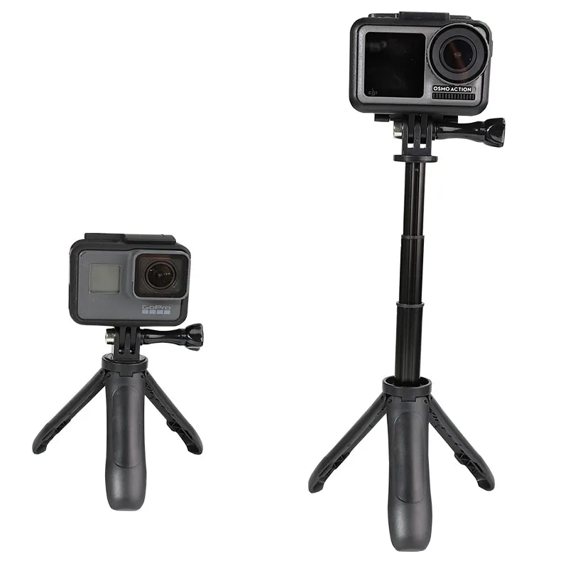 Карманный мини селфи палка + Выдвижной Штатив для GoPro Hero 7 6 5 4 Session Insta360 Xiaomi Yi 4K EKEN