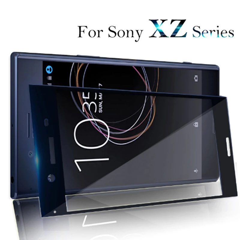 Защитное стекло закаленное для Sony Xperia Xa2 Ultra Xa1 Plus Xz compact XzS XZ2 XZ1 XA 1 2|tempered glass screen