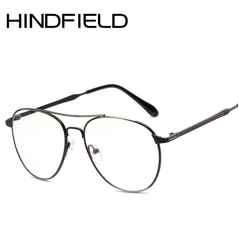 Hindfield 2017 новейший стиль пилота модные очки оправа Мужская классическая