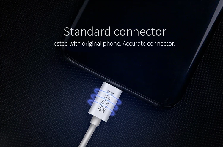 Nillkin кабель 1 м 2.1A USB к микро-usb Тип-C световыми приборами Тип с разъемами типа C и Micro USB для iPhone для huawei P30 для samsung S10 зарядки