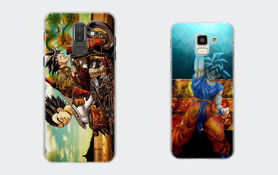 Dragon Ball Z Goku чехол для телефона для Samsung Galaxy J3 J4 J6 плюс J7 J8 J5 J7 твёрдый ПК лучшего качества Coque fundas чехол