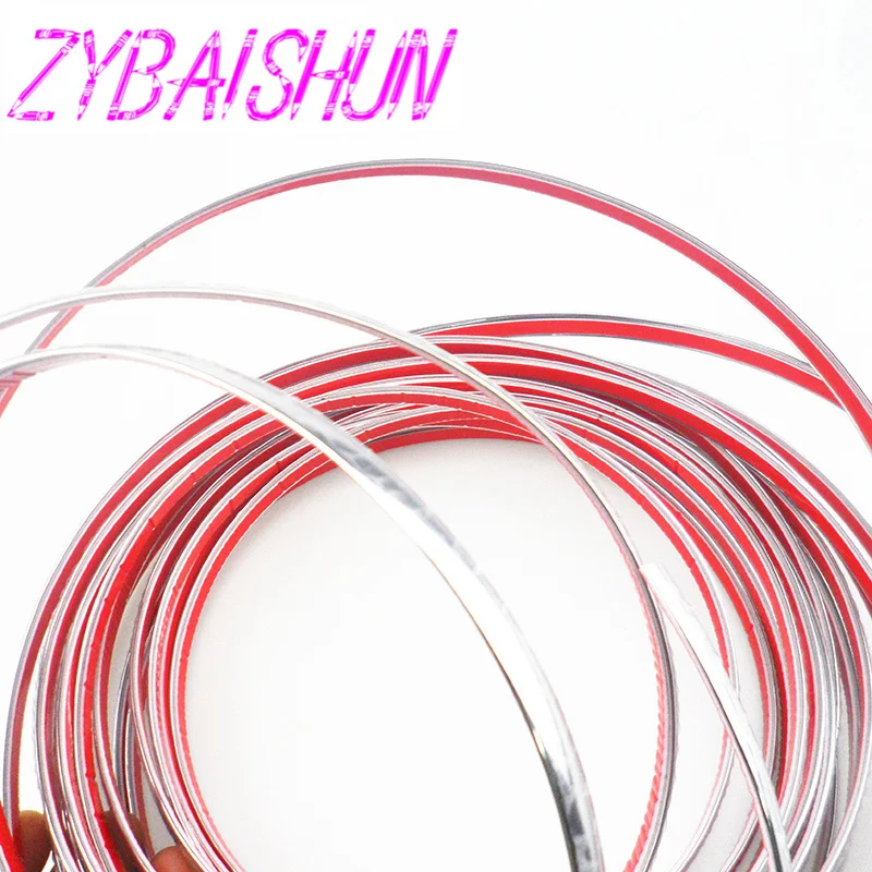 10mm x 15m car chrome hair styling tools decoration band decoration for  Buick Regal Lacrosse Excelle GT/XT/GL8/ENCORE/Enclave
