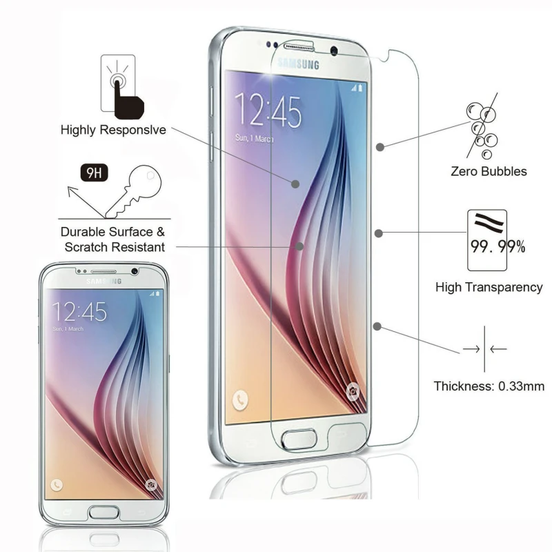 Samsung galaxy J3 J5 J7 PRO screen protector tempered glass on samsung J4 J6 prime J8 PLUS protective to 2018 | Мобильные телефоны