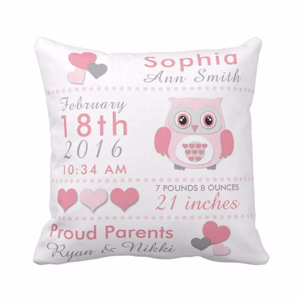 Наволочка для детской подушки из хлопка и полиэстера на заказ|cushion cover|throw pillow