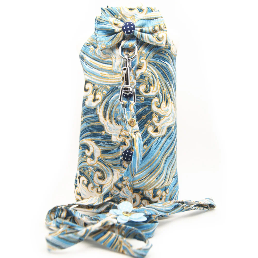 Платье-пачка в японском стиле для собак одежда любителей рубашка жилет жгут