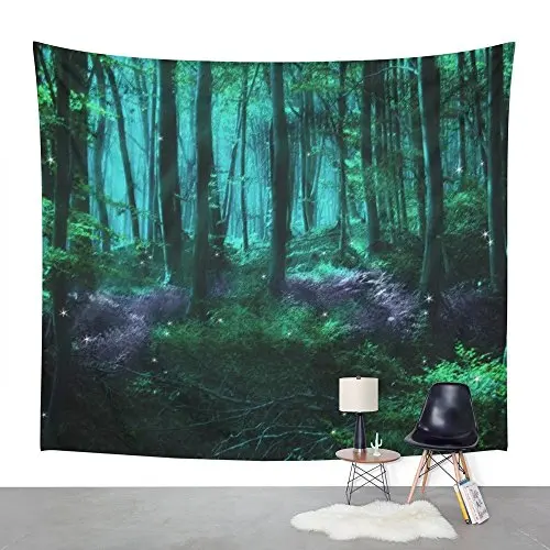 

Dark Mystical Forest Wall Tapestry